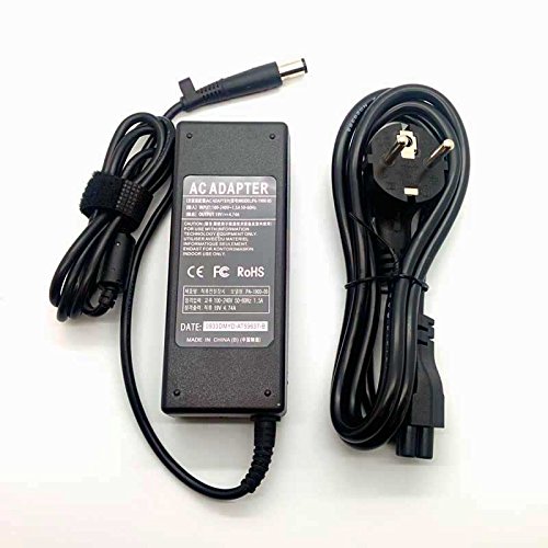 90w Adaptador Cargador Nuevo Compatible para portátiles HP Compaq Pavilion - EliteBook - ProBook Series del listado 19V 4,74a o Inferior con Punta de