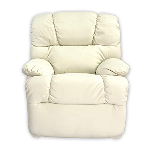 ABDC NEW Delta Shop - Sillon Masaje Relax LEVANTAPERSONAS 8 Motores + Calor Lumbar - Color Beige