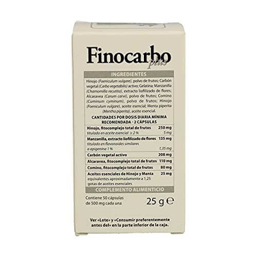 ABOCA ESPAÑA S.A. Finocarbo Plus, 50 Capsulas