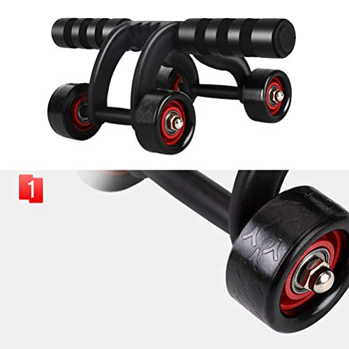 ABOOFAN 1PC Masculino Power Roller Abdominal Fitness Bearing ABS Rueda de Ejercicio Equipo de Gimnasio para el Hogar Tienda