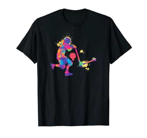 Abstract Scooter I Rainbow Color Scooter Camiseta