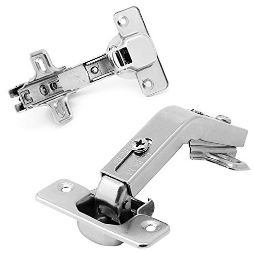 Accesorios de hardware hardware de muebles bisagra de puerta de cocina bisagra de puerta de gabinete de cocina bisagra de vidrio de esquina ángulo de 135 grados