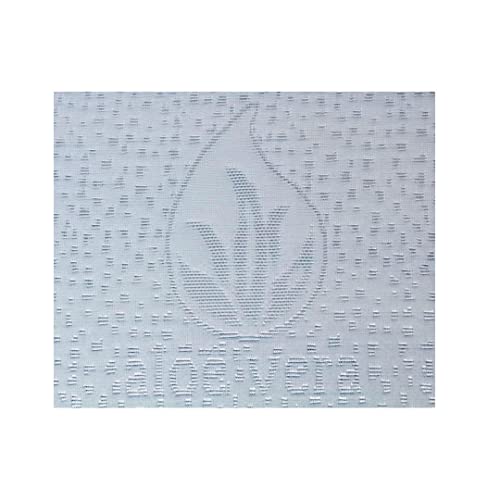 Acomoda Textil - Topper Cubre Colchón 100% Viscoelástico. Topper Sobrecolchón para Cama 4 cm Viscoelástica. Tejido Hipoalergénico Aloe Vera, Transpirable, Desenfundable y Lavable. (90x190 cm)