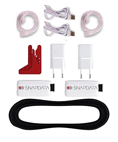 ACTELSER Kit Single Snap Data de Fibra Optica Plastica (40 Metros) ¡¡Ahora con GUIA PASACABLES DE Regalo!!