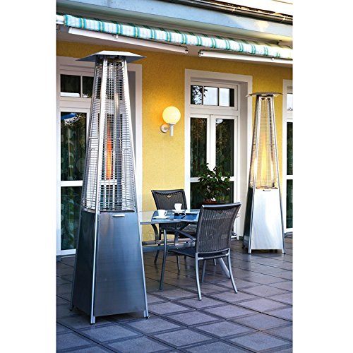 Activa 13600 Cheops - Estufa para terraza (acero inoxidable, 10,5 KW)