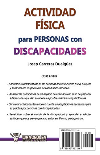 Actividad fÕsica para personas con discapacidades