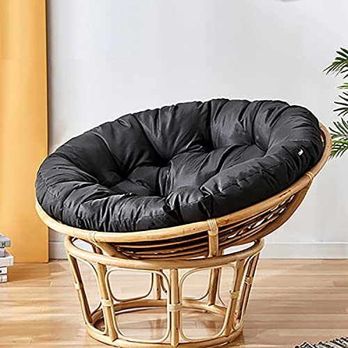 ACUY Cojin en papasan Sillon Ø40cm Redondo Grande en Silla Colgante Jardin Relleno de algodón para muñecas Ideal para la Decoración de Cocina y Sala