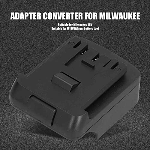 Adaptador Convertidor de Batería, Inyección de Molde Adaptador de Baterías de Litio de Alta Consistencia PC 18V para