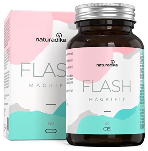 Adelgazar Rapido y Efectivo Mujer MAGRIFIT FLASH | Pastillas para Adelgazar Muy Rapido con dieta y deporte | efecto Quema Grasas Adelgazante Mujer | Pastillas para Adelgazar Efectivas | Quemagrasas