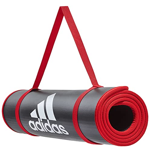 adidas ADMT-12235 Esterilla de Entrenamiento, Adultos Unisex, Rojo, Talla única