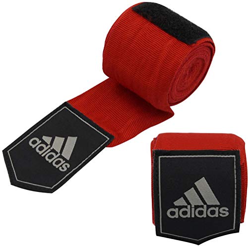 adidas Bandagen Boxing Crepe Vendaje, rojo, 2 x 3.5m, adibp03