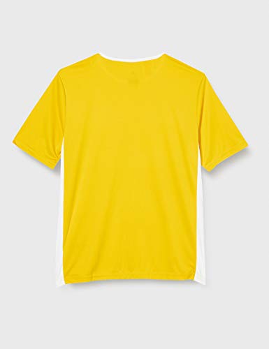 adidas Entrada 18 JSY T-Shirt, Hombre, Yellow/White, L