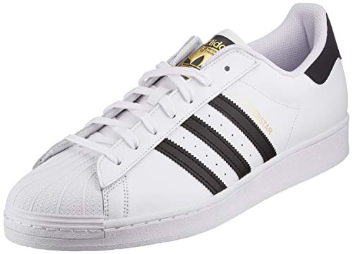 adidas Originals Superstar, Zapatillas Deportivas Hombre, Footwear White/Core Black/Footwear White, 43 1/3 EU