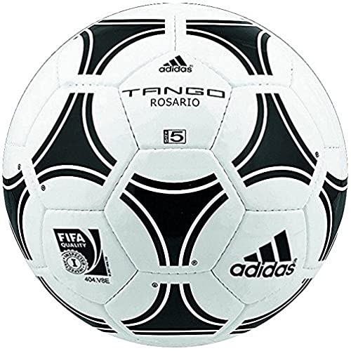 adidas Tango Rosario Balón, Unisex Adulto, Blanco/Negro, Talla Única