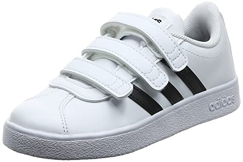 Adidas VL Court 2.0 CMF I, Sneaker, Blanco FTWR White Core Black FTWR White FTWR White Core Black FTWR White, 24 EU