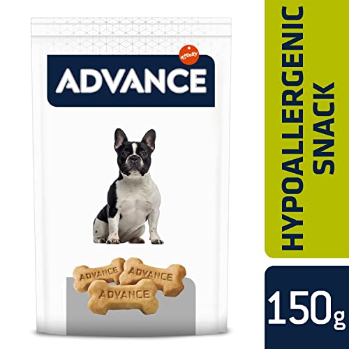 ADVANCE Snacks Hypoallergenic - Galletas Para Perros - Pack De 7 x 150 g - Total 1,05 kg