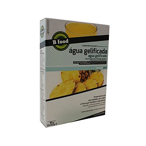 Agua Gelificada Espesante con Sabor a Piña (5 x 80g)