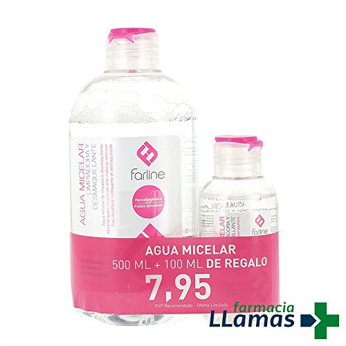 AGUA MICELAR FARLINE PACK 500ML + 100ML DE REGALO