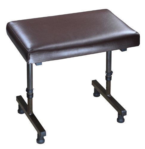 Aidapt Beaumont Reposapiernas, Negro (Black), Marrón (Brown), 385 x 500 x 310 mm, 4.2 Kg