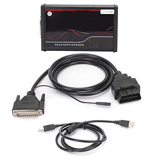 Akozon OBD2 Tuning Kit, EU Online OBD2 ECU Tuning Kit para KESS 5.017 V2.8 Kt V7.020 Herramienta de diagnóstico de camión de automóvil Sin fichas Detector de fallas de automóvil