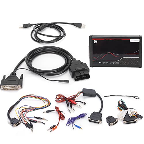 Akozon OBD2 Tuning Kit, EU Online OBD2 ECU Tuning Kit para KESS 5.017 V2.8 Kt V7.020 Herramienta de diagnóstico de camión de automóvil Sin fichas Detector de fallas de automóvil