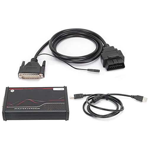 Akozon OBD2 Tuning Kit, EU Online OBD2 ECU Tuning Kit para KESS 5.017 V2.8 Kt V7.020 Herramienta de diagnóstico de camión de automóvil Sin fichas Detector de fallas de automóvil