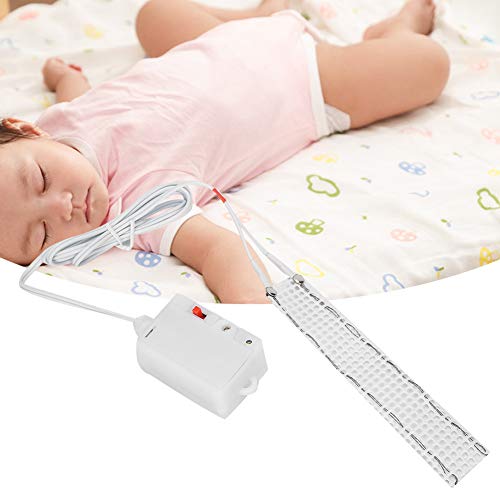 Alarma de enuresis para niños, niñas, niños, alarma eléctrica de enuresis para ancianos, alarma de orinar, sensor de enuresis reutilizable para bebés, niños y ancianos