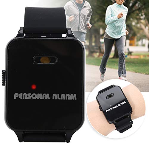 Alarma de pulsera ASOMI Alarma personal de muñeca para correr al aire libre con luz intermitente para niños y mujeres