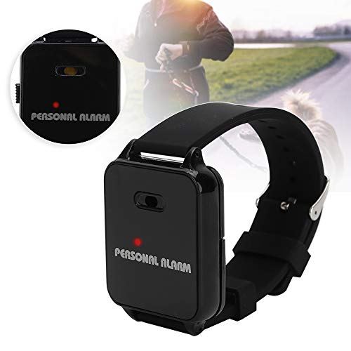 Alarma de pulsera ASOMI Alarma personal de muñeca para correr al aire libre con luz intermitente para niños y mujeres