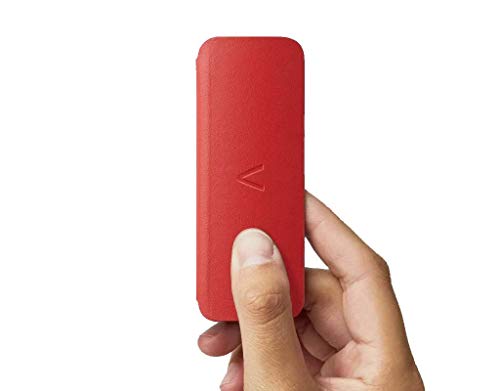 AliveCor Kardia Mobile 6L - Teléfono móvil con Funda, Color Rojo