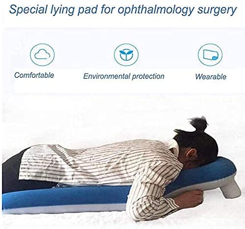 Almohada Boca Abajo Para Después De La Cirugía Ocular, Almohada Inflable De Retina Para Tumbarse, Almohada Facial, Kit De Masaje De Mesa Boca Abajo Para Uso Posterior a La Vitrectomía Posterior