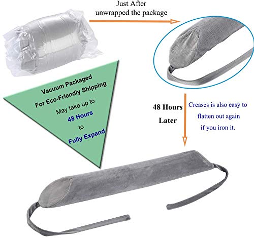 Almohada para escoliosis con rollo lumbar, soporte lumbar de cadera para cama, almohada de apoyo para la parte inferior de la espalda