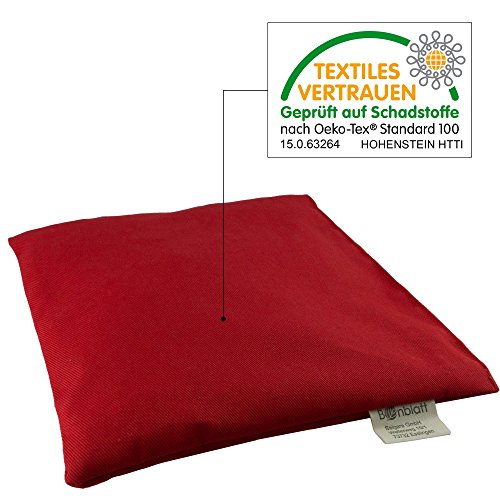 Almohadas de cerezo orgánico de Bonblatt® - certificado Oeko-Tex 100, producido naturalmente y justamente en Alemania