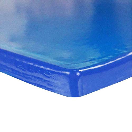 Almohadilla de Gel para Asiento de Motocicleta,MoreChoice Absorción de Impactos, Reduce la Fatiga, Cómoda y Suave,Cojín de Alfombrillas de Gel, Accesorios de Color Azul Fresco (25 x 25 x 1 cm)