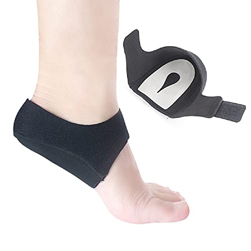 Almohadillas Para el Talón Copas de Cojín Para Fascitis Plantar Protector Del Talón Alivio Del Dolor Tendinitis Del Espolón óseo Agrietado Artritis del Talón Seco Tendones Desgarrados BS