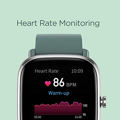 Amazfit GTS 2 Mini Reloj Inteligente Smartwatch Fitness Duración de Batería14 días 70 Modos Deportivos Medición del Nivel de SpO2 Monitorización de Frecuencia Cardíaca Sueño Verde