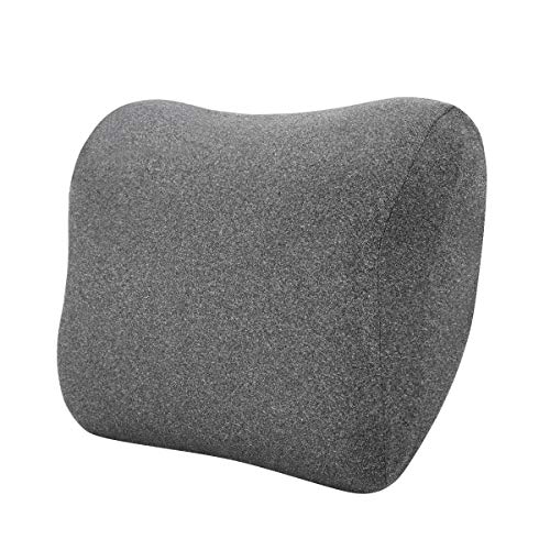 Amazon Basics - Almohada viscoelástica para cuello, gris