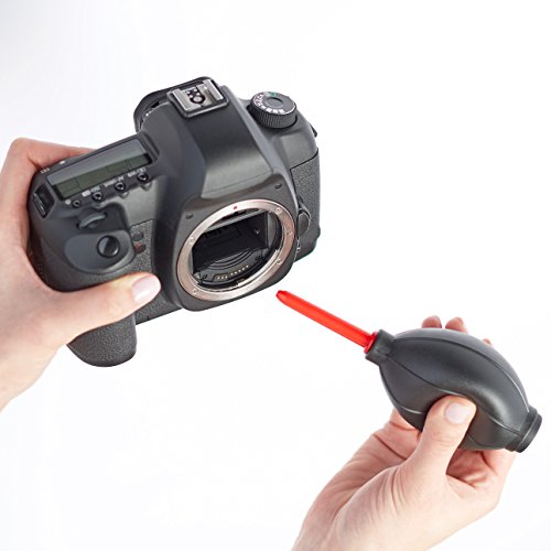 Amazon Basics - Kit de limpieza para cámaras DSLR y dispositivos electrónicos delicados