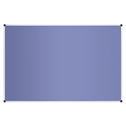 Amazon Basics - Pizarra blanca magnética con bandeja para rotuladores y marco de aluminio, 150 cm x 100 cm