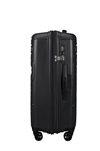 American Tourister Sunside Spinner 68 Expandible, 3.7 kg, 72.5/83.5 l, Negro (Black)