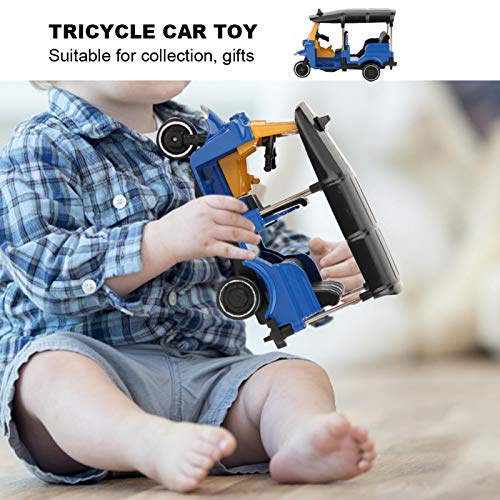 AMONIDA 【Venta del día de la Madre】 Modelo de Coche de Triciclo, más Interesante, más Divertido, fácil de Usar, interacción Entre Padres e Hijos, Modelo de Coche de Triciclo de aleación, educación