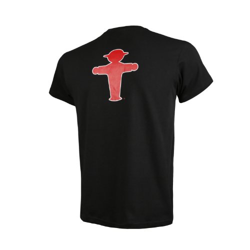 AMPELMANN - Camiseta infantil con texto en alemán "Prachtkerlchen Geher delante/de pie, color negro Negro L