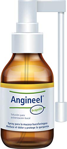 Angineel Própolis Solución Para Pulverización Bucal Suaviza La Irritación Y El Dolor Gracias A La Acción Protectora De La Mucosa Bucofaríngea. 60 g