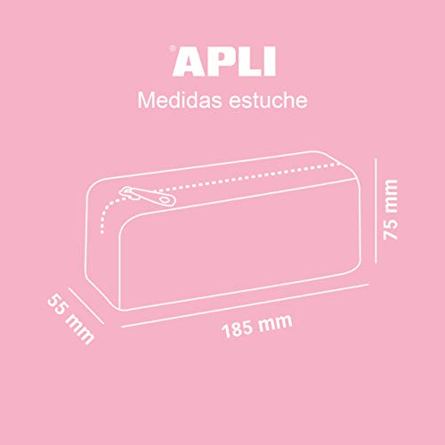 APLI 18417 - Estuche silicona Nordik Collection - Rosa