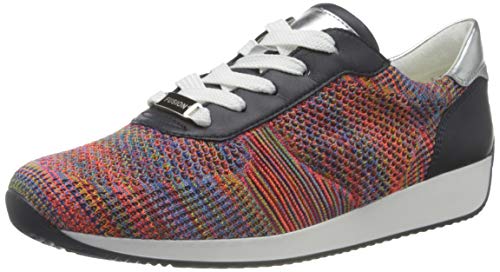 ara LISSABON, Zapatillas Mujer, Reggae Multi Azul Plata, 40 EU