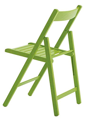 Aranaz Silla Plegable Haya, Haya, Verde, 43 X 47 X 79 cm