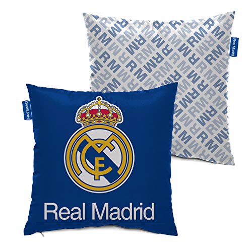 ARDITEX RM13729 Cojín de 40x40cm de Clubs-Real Madrid CF