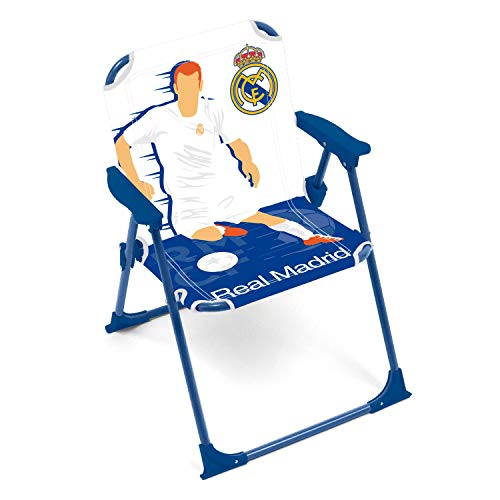 ARDITEX RM13732 Silla Plegable con Brazos de 38x32x53cm de Clubs-Real Madrid CF