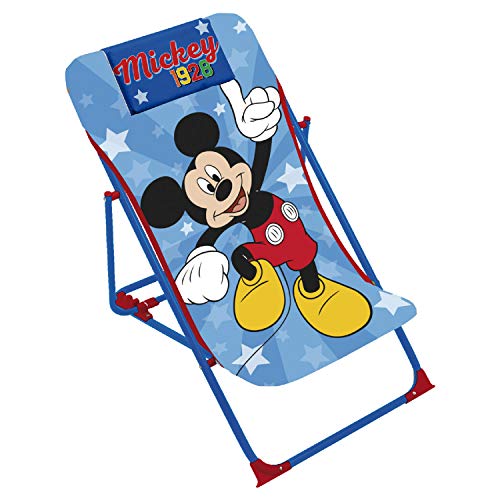 ARDITEX WD13010 Tumbona Plegable de 43x66x61cm de Disney-Mickey