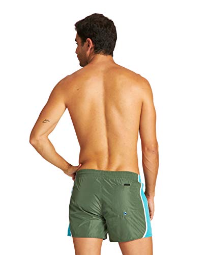 ARENA Barth - Bañador de Hombre para Playa y Piscina, Tejido Suave de Secado rápido, X-Short con Slip Interior de Malla